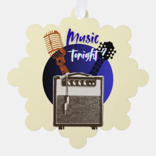 Music Tonight ? Ornament Card