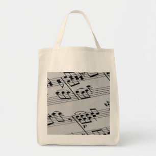 music tote bag
