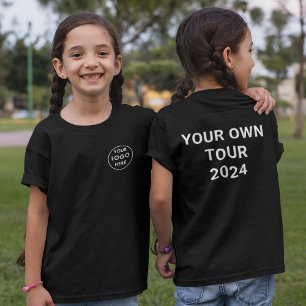 Music Tour Group Choir Uniform School Logo T-Shirt