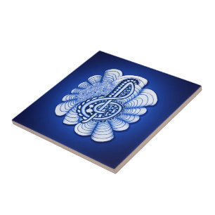 Music Treble Clef Decorative and Personalizable Tile