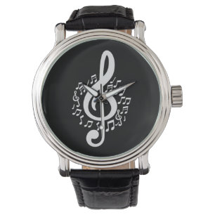 Music Treble Clef Watch Musician Gift