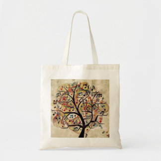 Music Tree Budget Tote Bag