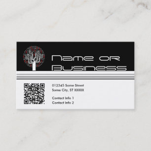 music tree : qr code business card