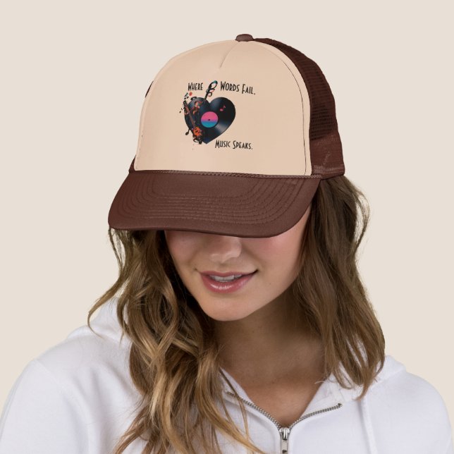 Music  trucker hat (In Situ)