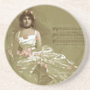 music victorian coaster