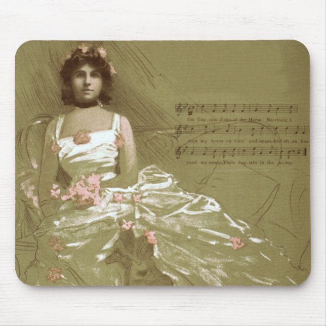 music victorian mouse pad (Front)