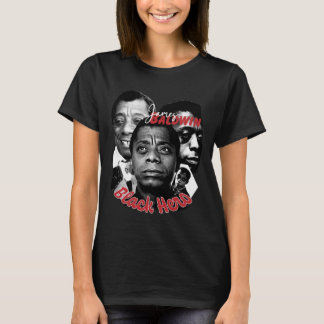 Music Vintage Retro James Baldwin Funny Graphic Gi T-Shirt