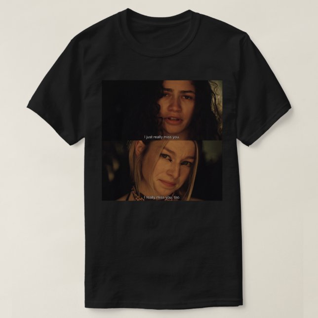 Music Vintage Rue And Jules From Euphoria Season G T-Shirt (Design Front)