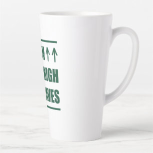 Music Watch Out High Waves Latte Mug