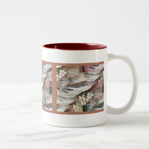 Music with Flowers Mug