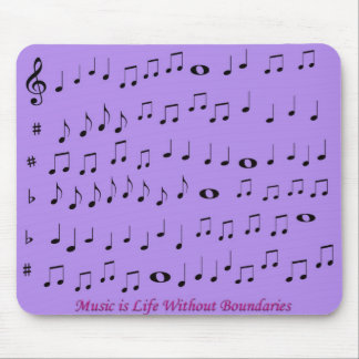 Music Without Boundaries Mouse Pad