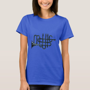 Music Women's Spiral Tie-Dye T-Shirt