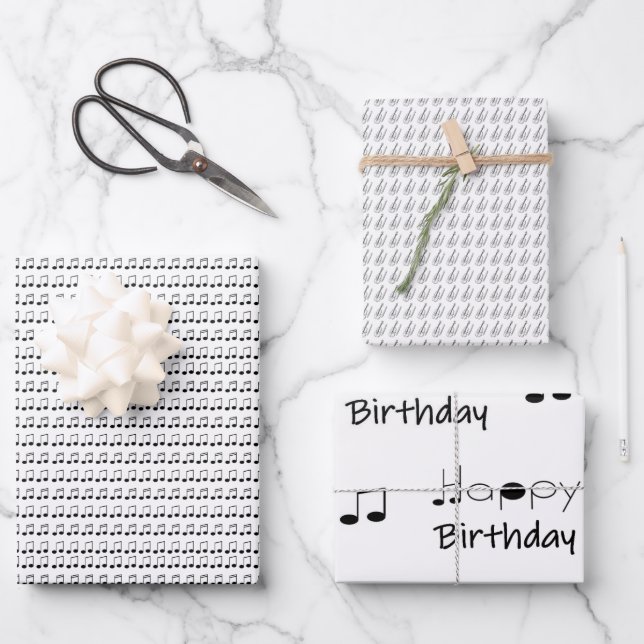 Music wrapping paper (Front)