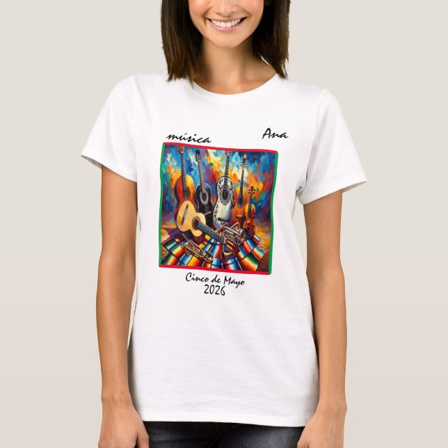 "Musica" Customizable T-Shirt (Front)
