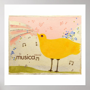 Musica : Musique Poster bilingue