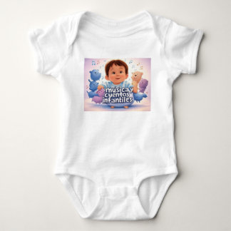 Música y cuentos infantiles baby bodysuit