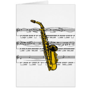 Musical 13 B de saxophone