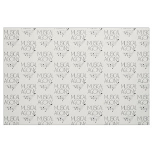 Musical agony fabric