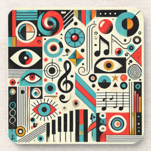 Musical and Artistic Elements Coaster