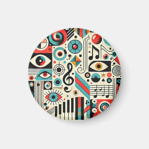 Musical and Artistic Elements Magnet