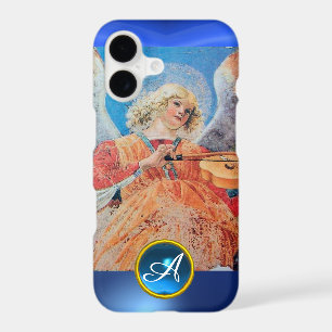 MUSICAL ANGEL , Blue Sapphire Monogram