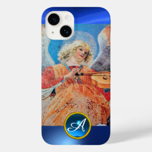 MUSICAL ANGEL , Blue Sapphire Monogram Case-Mate iPhone 14 Case