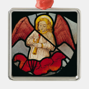 Musical Angel Metal Ornament