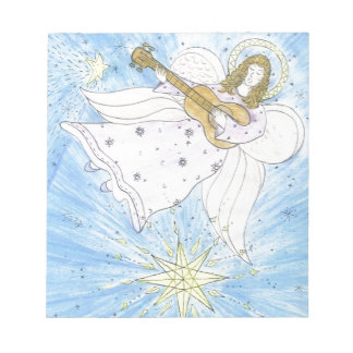 Musical Angel Notepad