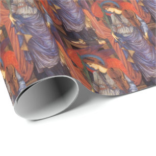 Musical Angel.  Wrapping Paper