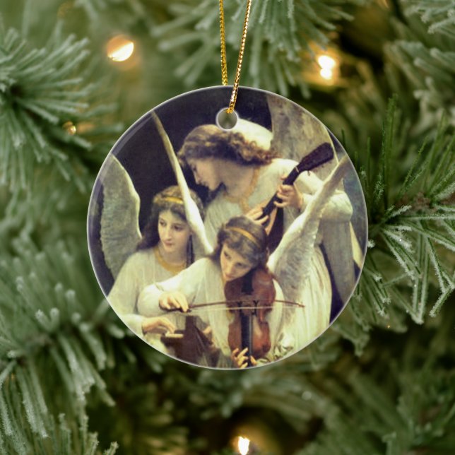 Musical Angels Ceramic Ornament (Tree)