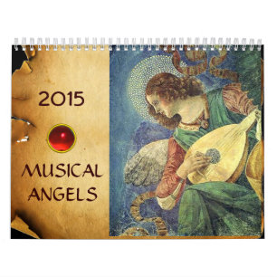 MUSICAL ANGELS  FINE ART COLLECTION   2017 CALENDAR