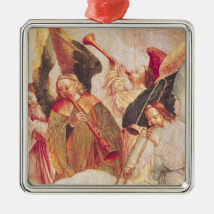Musical Angels Metal Ornament