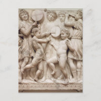 Musical angels, relief from the Cantoria