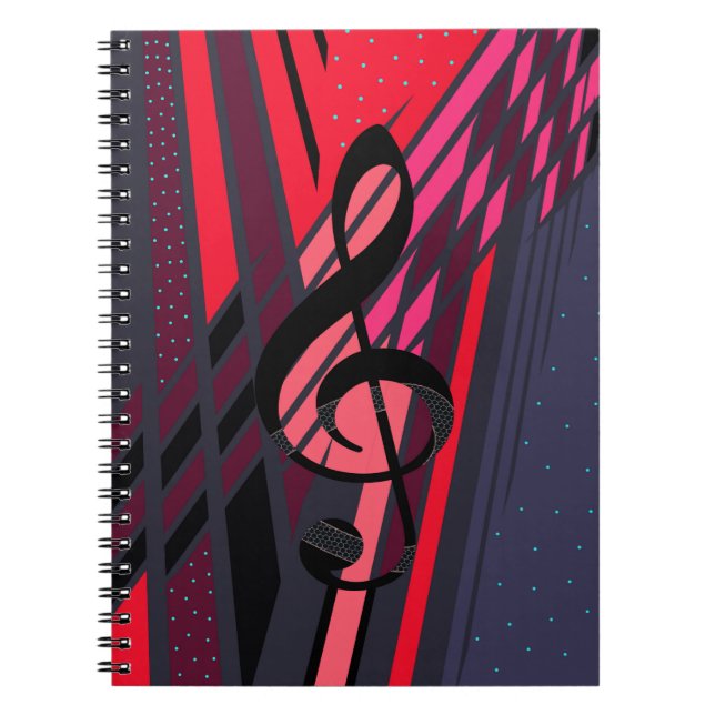 Musical Art Dimensions Notebook (Front)