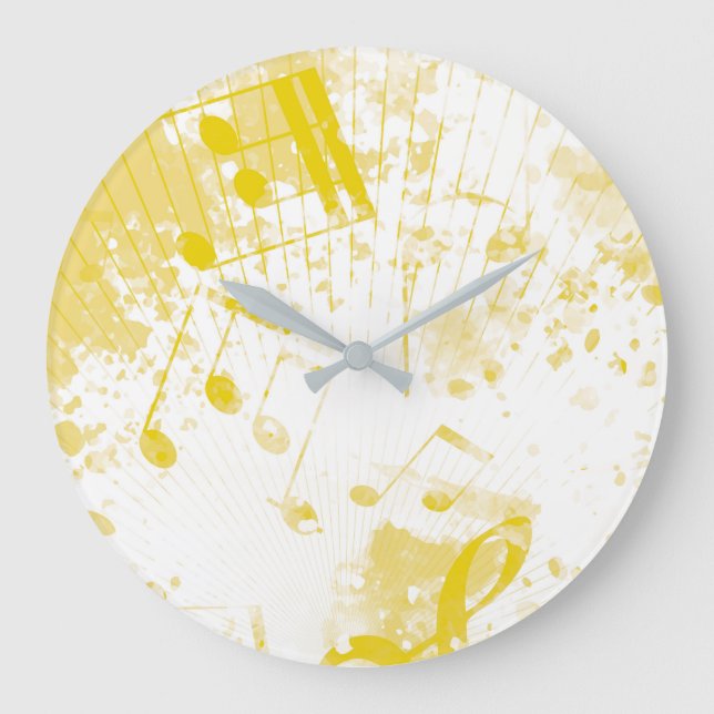 Musical Atmosphere 2 Large Clock (Front)