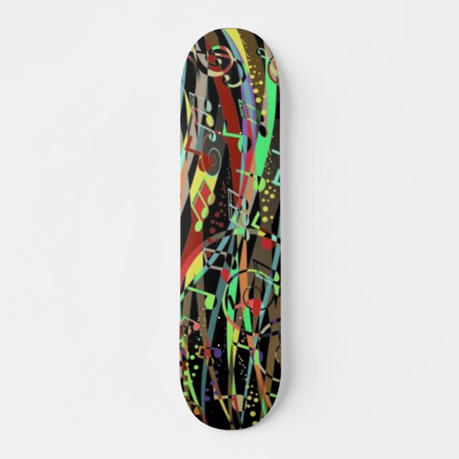 Musical Background Skateboard (Front)