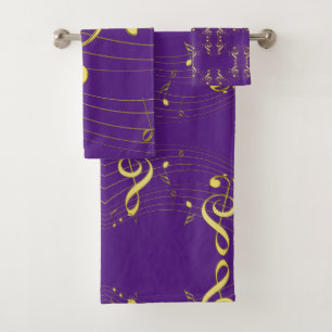 Musical Bath Towel Set