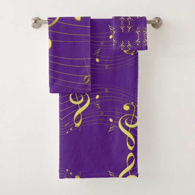 Musical Bath Towel Set (Insitu)