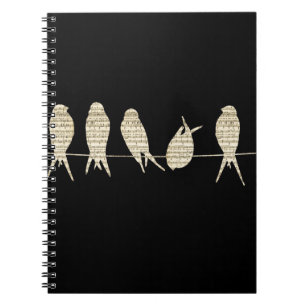 Musical Birds Notebook