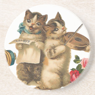Musical Cats Coaster