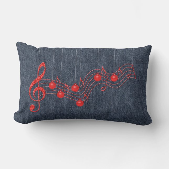 Musical Celebration Lumbar Pillow (Front)
