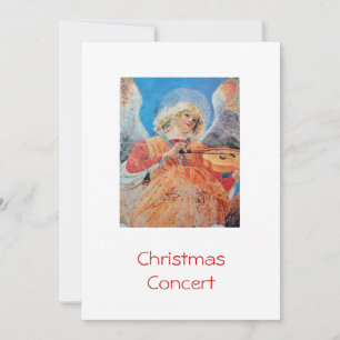 MUSICAL CHRISTMAS ANGEL HOLIDAY CARD