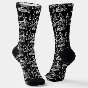  Musical Cobwebs Socks