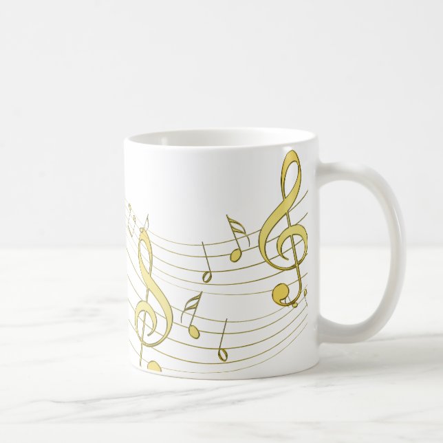 Musical Coffee Mug (Right)