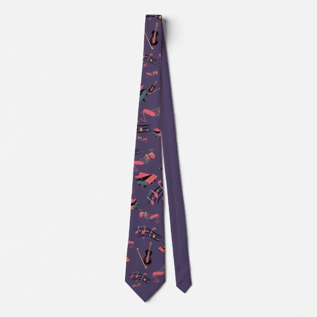 Musical Cricket Tie (Front)