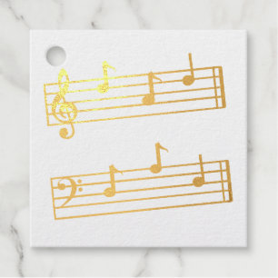 MUSICAL DAD NOTES TREBLE BASS CLEF STAVES FATHER  FAVOUR TAGS