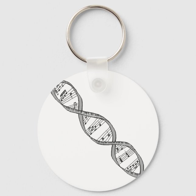 Musical DNA Keychain (Front)