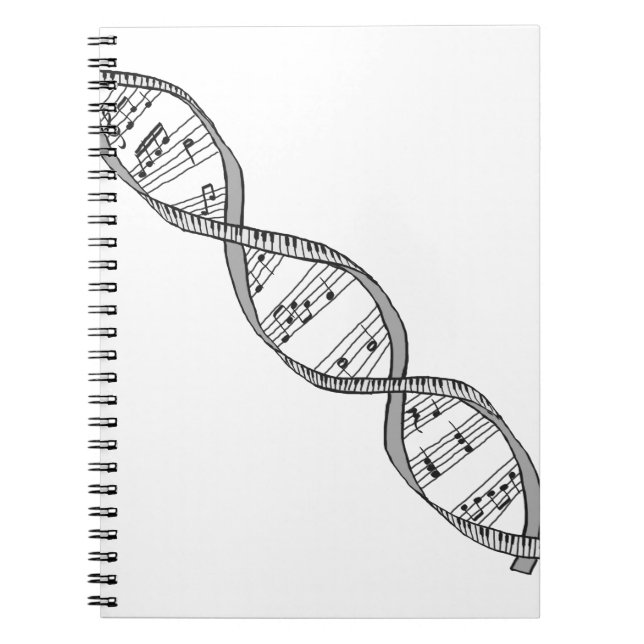 Musical DNA Notebook (Front)