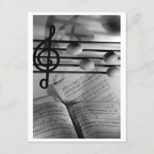 Musical Eggs Postcard