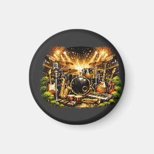 Musical Equipment Magnet